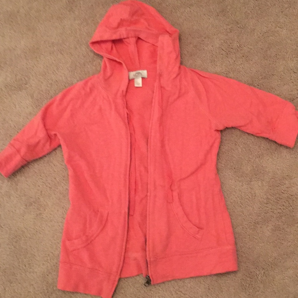 Short sleeve sweatshirt